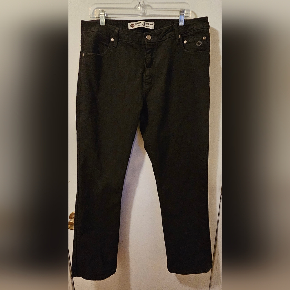 Harley-Davidson Jeans Black Bootcut Women's Size 16